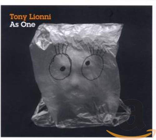 CD cover for "As One" by Tony Lionni, featuring a face in plastic.