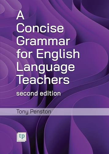 Purple book cover with white text: "A Concise Grammar for English Language Teachers.