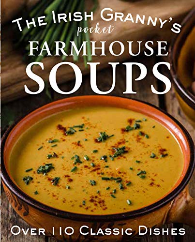 Cookbook cover featuring a bowl of orange soup with herbs and spices.