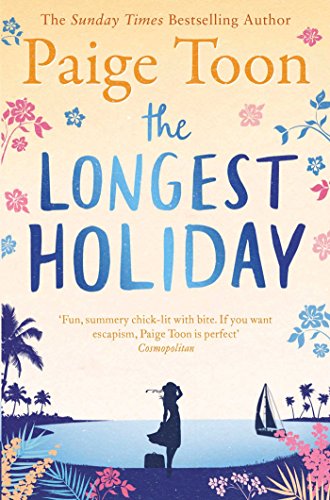 Book cover: "The Longest Holiday" with a silhouette by the sea.
