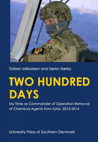 Book cover: soldier in helmet, title “Two Hundred Days”, Syria mission.