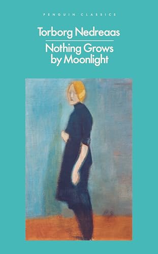 Book cover: "Nothing Grows by Moonlight" with a painting of a woman.