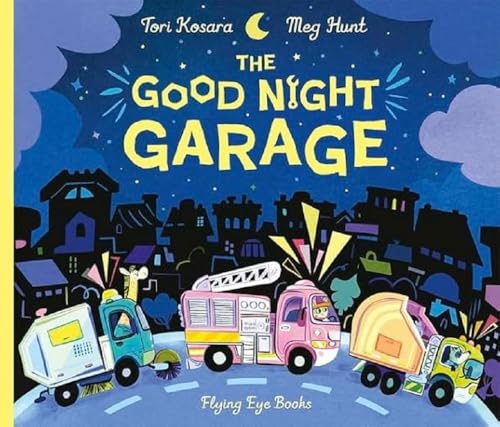 Book cover: nighttime cityscape with colorful vehicles and large title text.