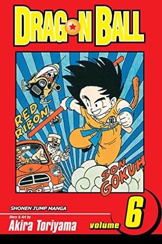 Dragon Ball volume 6 manga cover featuring Goku and Bulma’s robot.