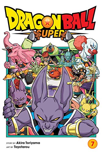 Dragon Ball Super Volume 7 cover featuring Jiren and Tournament of Power fighters.