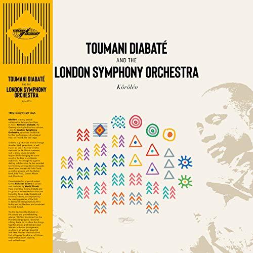 Album cover for Toumani Diabaté and the London Symphony Orchestra’s “Kôrôlén.”