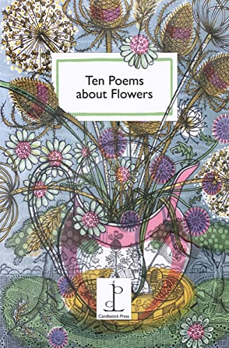 Book cover illustration of flowers in a pink pitcher with the title text centered.