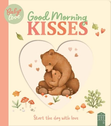 Board book cover with a bear hugging a cub inside a heart shape.