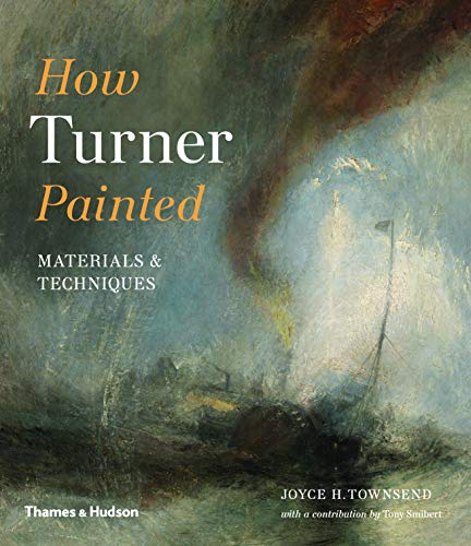 Book cover featuring a J.M.W. Turner painting of a ship in a storm.