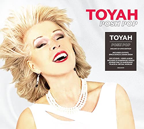 Toyah Wilcox portrait on “Posh Pop (Deluxe Edition)” CD cover.