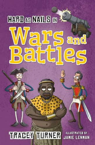 Book cover with cartoon illustrations of historical figures and a cannon.