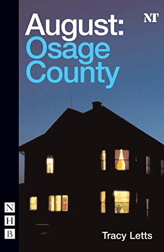 Book cover featuring a dark house silhouette against a twilight sky with lit windows.