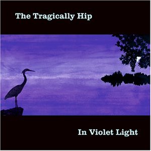 CD cover for Tragically Hip’s “In Violet Light” with heron and trees.