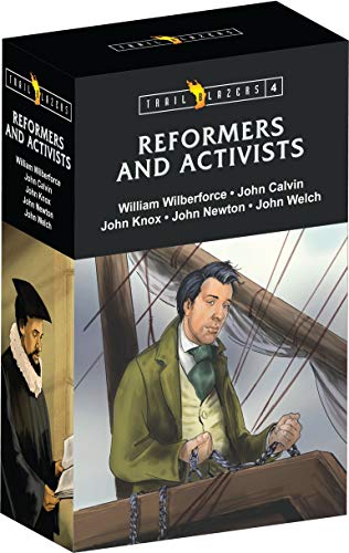 Box set featuring portraits of historical reformers and activists.