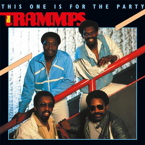 Album cover for The Trammps’ “This One Is For The Party” featuring four men.