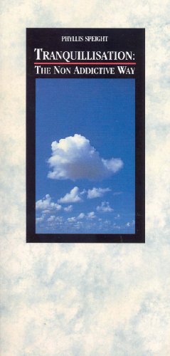 Book cover: “Tranquillisation” with a blue sky and white clouds image.