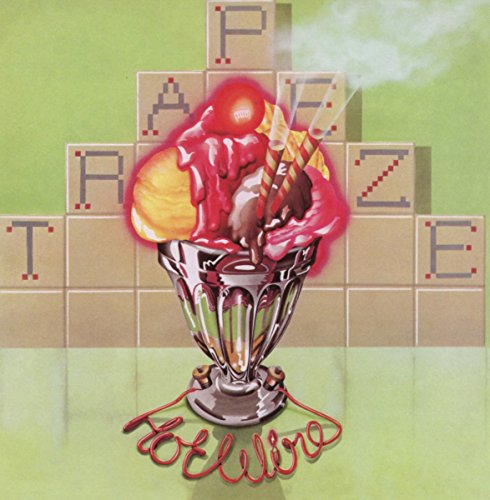 Album cover for Trapeze’s “Hot Wire” featuring an ice cream sundae.