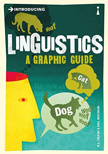 Book cover: "Introducing Linguistics," featuring animals and text bubbles.