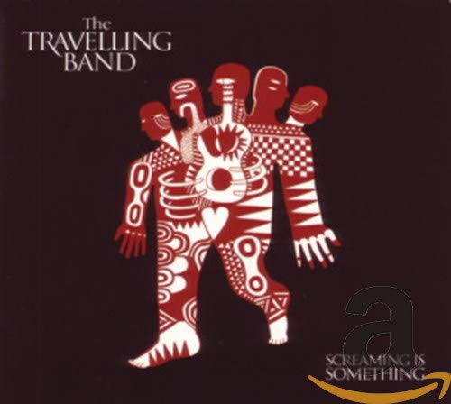 CD cover: red figures with guitar shapes on a dark background.