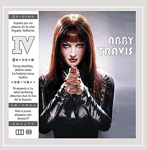 CD cover for Abby Travis’s “IV” album, featuring a portrait of the artist.