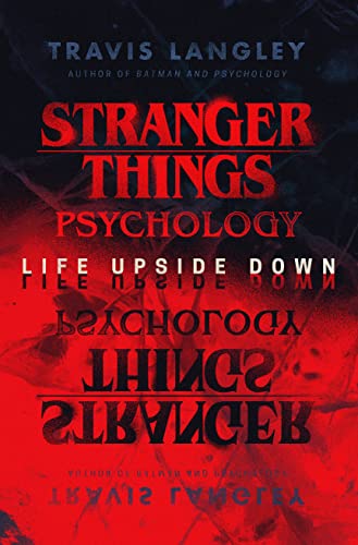Book cover: “Stranger Things Psychology” with red and dark imagery.