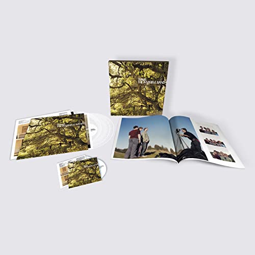 Travis The Invisible Band CD box set including vinyl, disc, and a photo booklet.