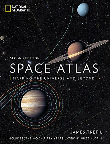 Book cover depicting planets Saturn, Jupiter, and Earth against a starry sky.