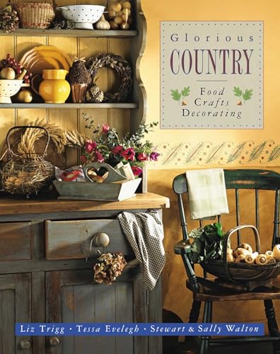 Book cover showing a rustic kitchen with shelves, a wooden cabinet, and a chair.