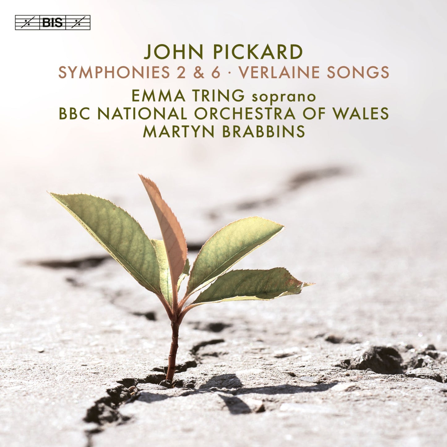 CD cover: plant sprouting from cracked earth with text details.