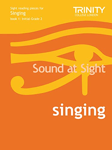 Orange cover of "Sound at Sight Singing Book 1" with an eye symbol.