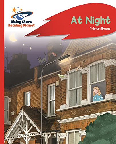 Book cover depicting a nighttime street scene with a child at a window.