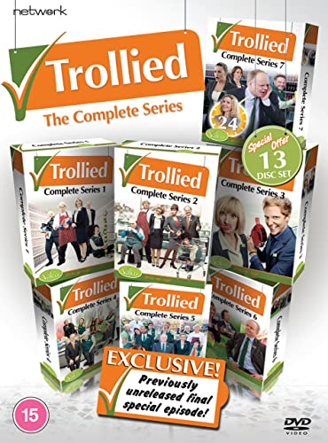 A DVD box set collection of the complete series of the show Trollied.