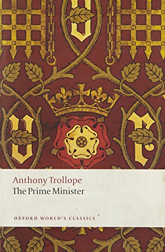 Red book cover with gold floral and crown design, "The Prime Minister" title.