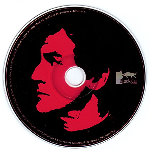 CD with a red silhouette of a man’s face in profile.