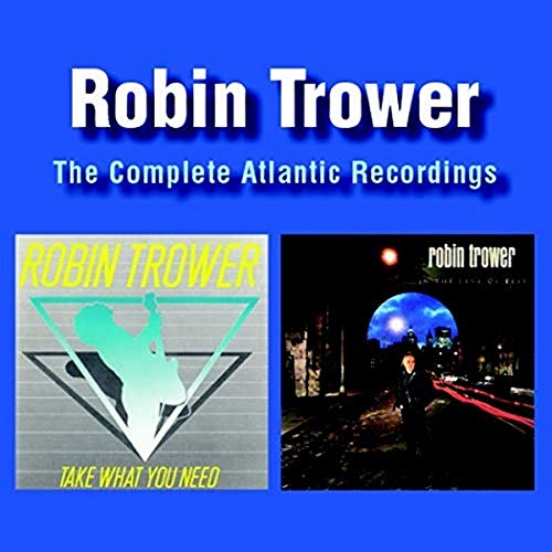 CD cover for Robin Trowerās āComplete Atlantic Recordingsā with album art.
