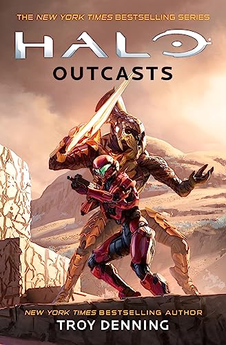 Book cover: two armored figures with weapons in a desert landscape.