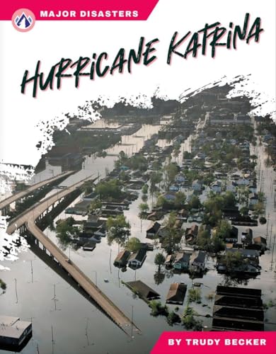 Book cover depicting flooded homes and streets after Hurricane Katrina.