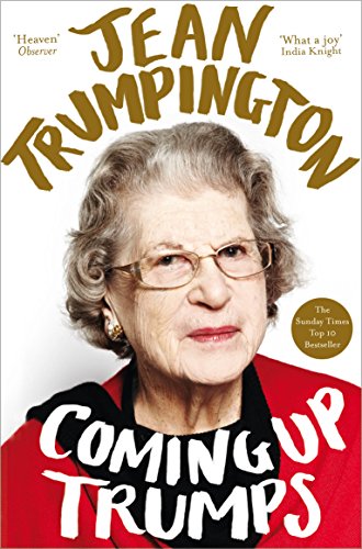 Book cover featuring a portrait of Jean Trumpington, with bold white text.