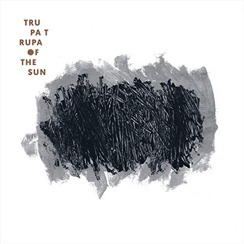 CD cover for Trupa Trupa’s “Of The Sun” with abstract gray brushstrokes.