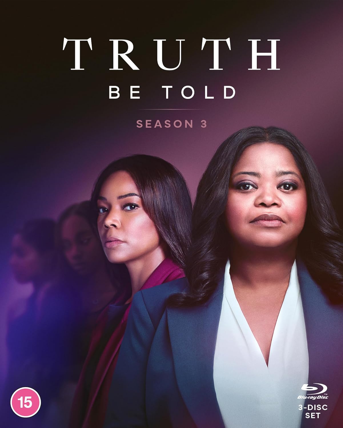 āTruth Be Toldā Season 3 Blu-ray cover featuring two Black womenās faces.