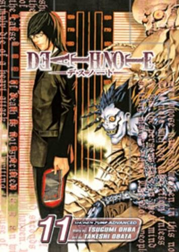 Death Note volume 11 manga cover featuring Near and the shinigami Ryuk.