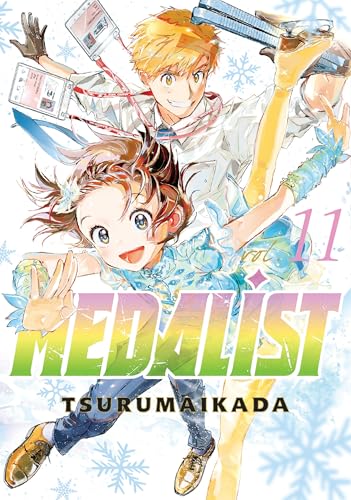 Manga cover featuring two young figure skaters in dynamic poses.