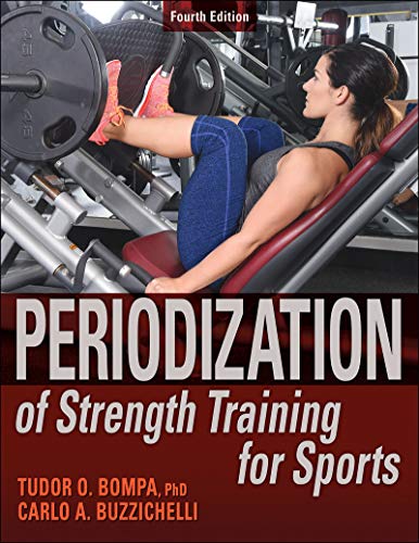 Book cover: “Periodization of Strength Training for Sports” with athlete image.