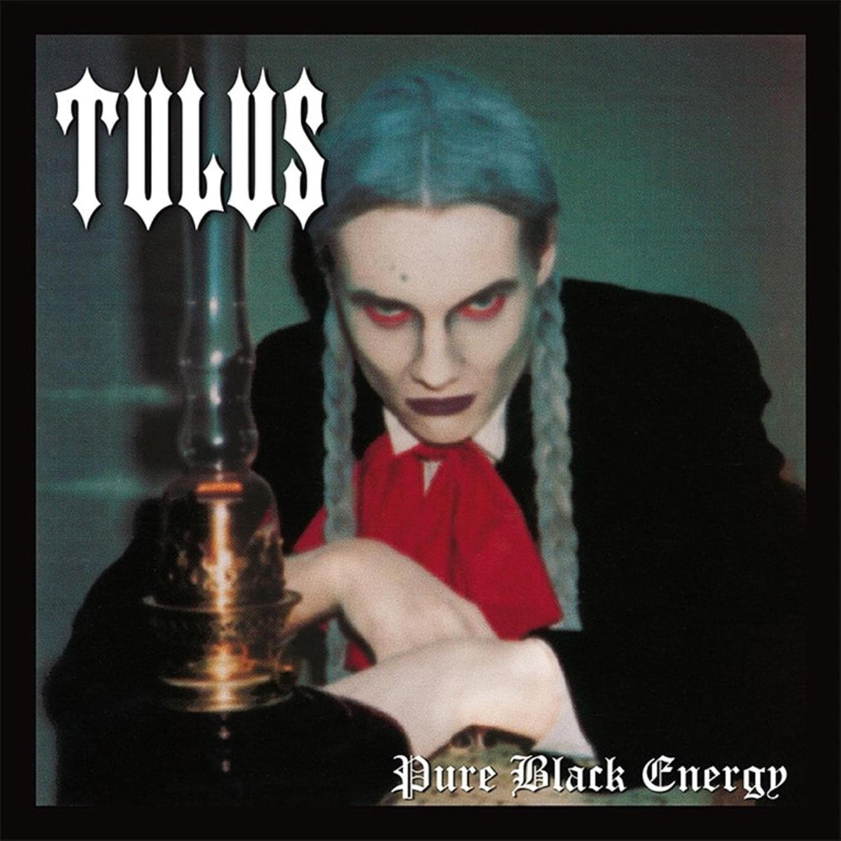 Album cover for Tulusā āPure Black Energyā featuring a pale, gothic figure.