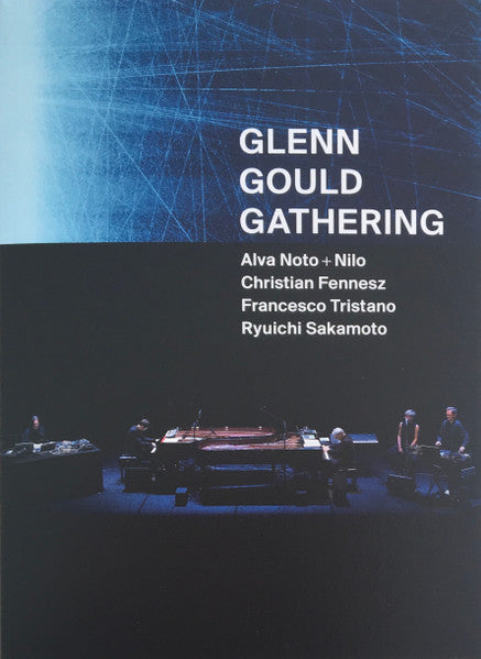 Blu-ray cover for "Glenn Gould Gathering" featuring musicians at keyboards.
