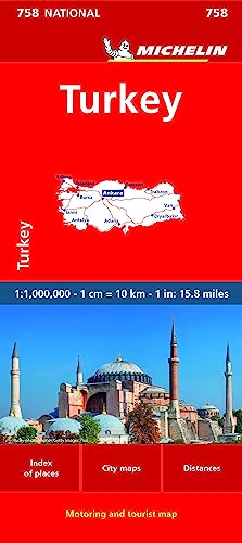 Map of Turkey on white background with roads, cities, and geographical features marked.