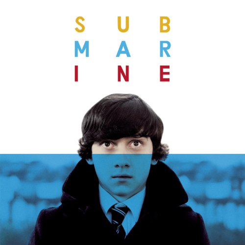 Submarine" soundtrack album cover featuring a young man in a coat.