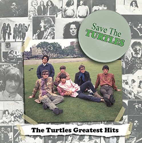 Album cover for The Turtles’ “Save The Turtles” greatest hits CD.