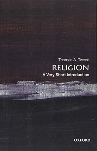 Book cover: "Religion: A Very Short Introduction" by Thomas A. Tweed.