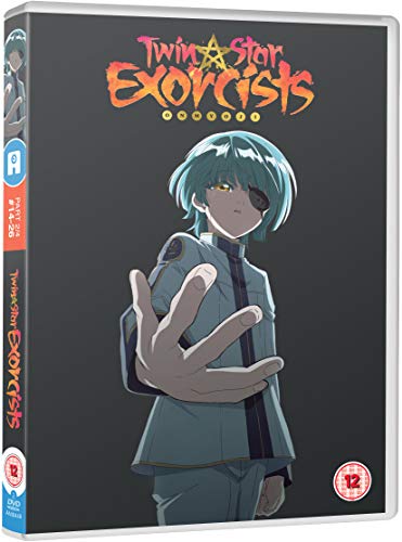 DVD cover for “Twin Star Exorcists - Part 2” featuring an anime character.